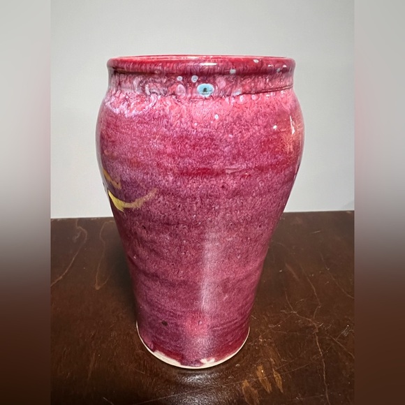 Studio Art Pottery Small Vase Signed 4.5” - Picture 1 of 6